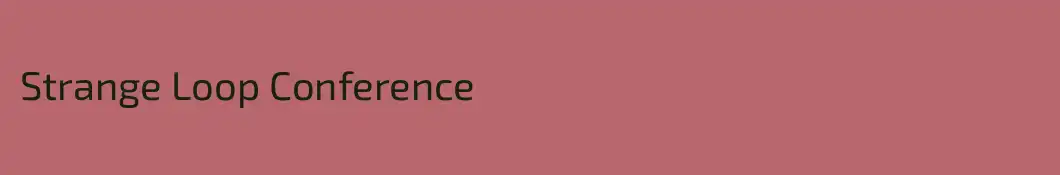Strange Loop Conference